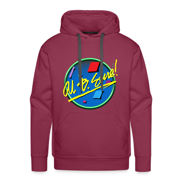 Al B. Sure! Logo Premium Hoodie - burgundy