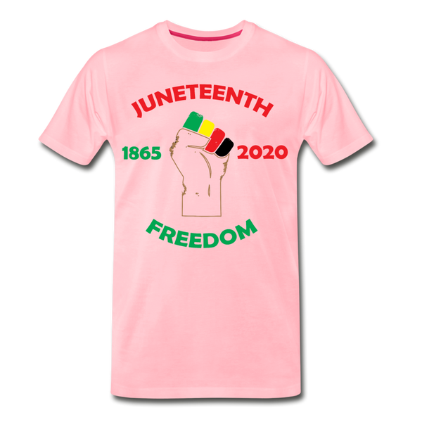 Juneteenth  1865-2020 Premium T-Shirt **LIMITED** - pink