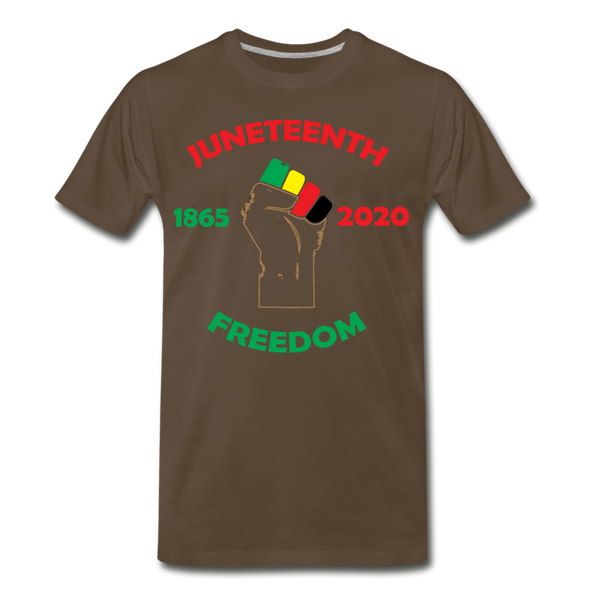 Juneteenth  1865-2020 Premium T-Shirt **LIMITED** - noble brown