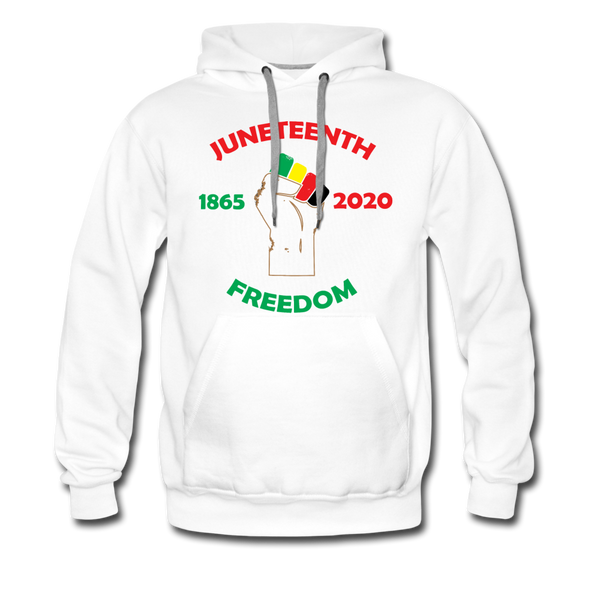 Juneteenth Freedom Premium Hoodie **LIMITED** - white