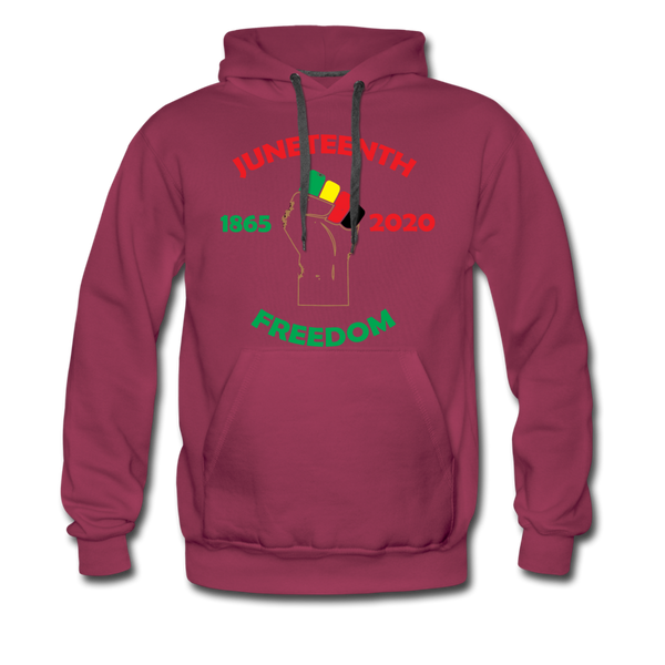 Juneteenth Freedom Premium Hoodie **LIMITED** - burgundy