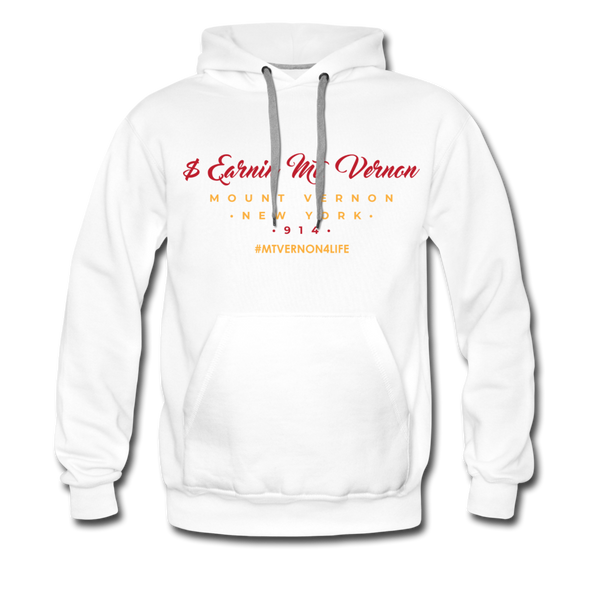 $ Earnin' Mt. Vernon 4 Life Unisex Premium Sweatshirt - white
