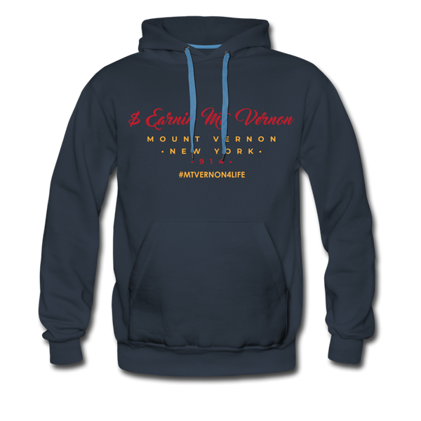 $ Earnin' Mt. Vernon 4 Life Unisex Premium Sweatshirt - navy