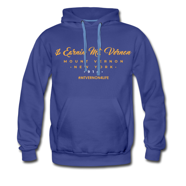 $ Earnin' Mt. Vernon Premium Hoodie - royalblue