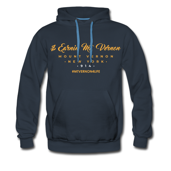 $ Earnin' Mt. Vernon Premium Hoodie - navy
