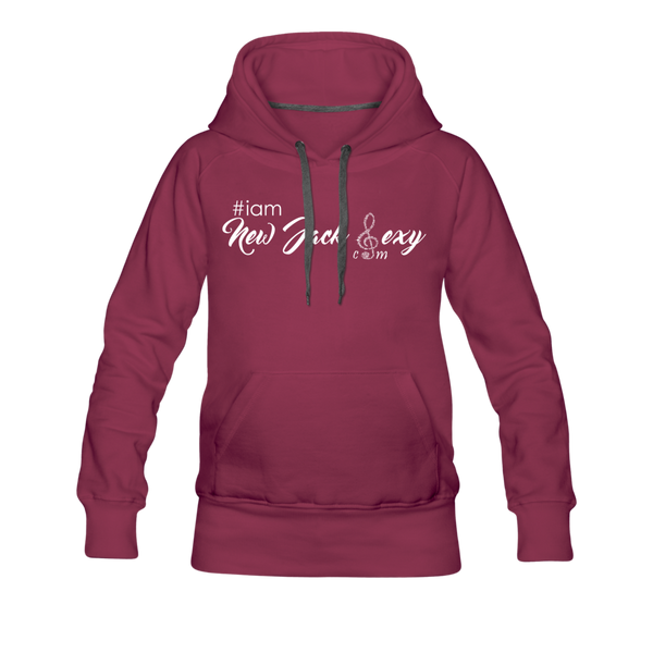 i am New Jack Sexy Women’s Premium Hoodie - burgundy