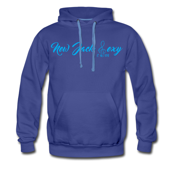 New Jack Sexy Men’s Premium Hoodie (Blue Letters) - royalblue